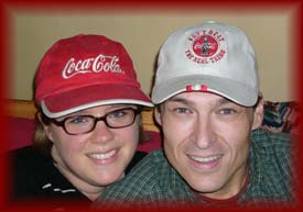 Photo of Gillian Tuckey and Stephen Clarke "The Cocaholics"